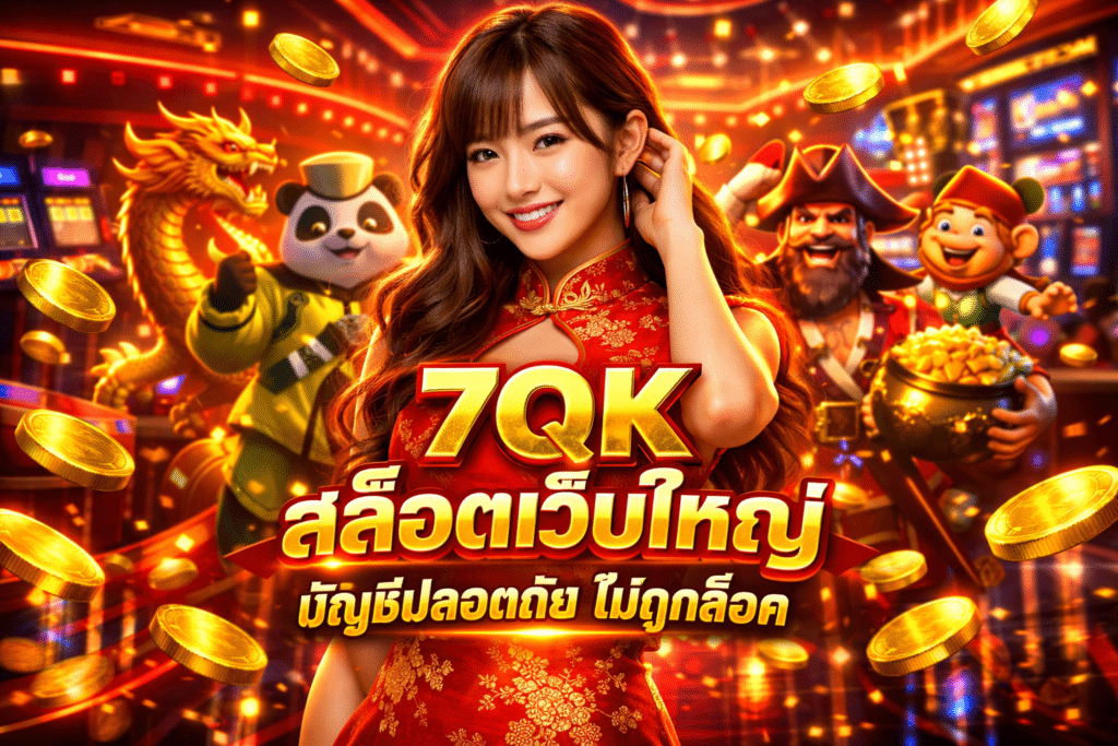 7QK สล็อตเว็บใหญ่ บัญชีปลอดภัย ไม่ถูกล็อค
