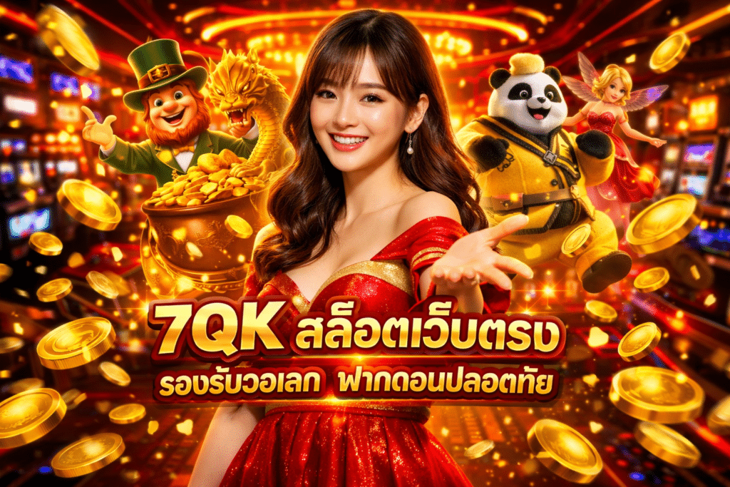 7QK สล็อตเว็บตรง รองรับวอเลท ฝากถอนปลอดภัย