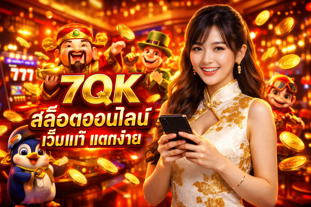7QK สล็อตออนไลน์ เว็บแท้ แตกง่าย